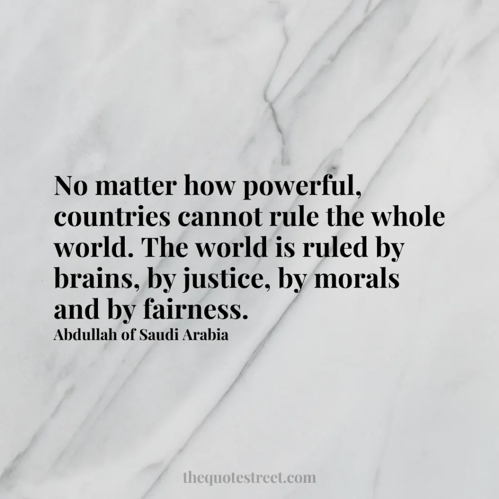 No matter how powerful