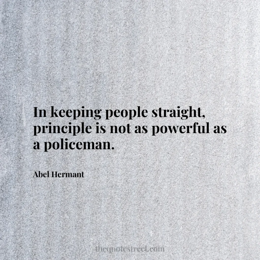 In keeping people straight