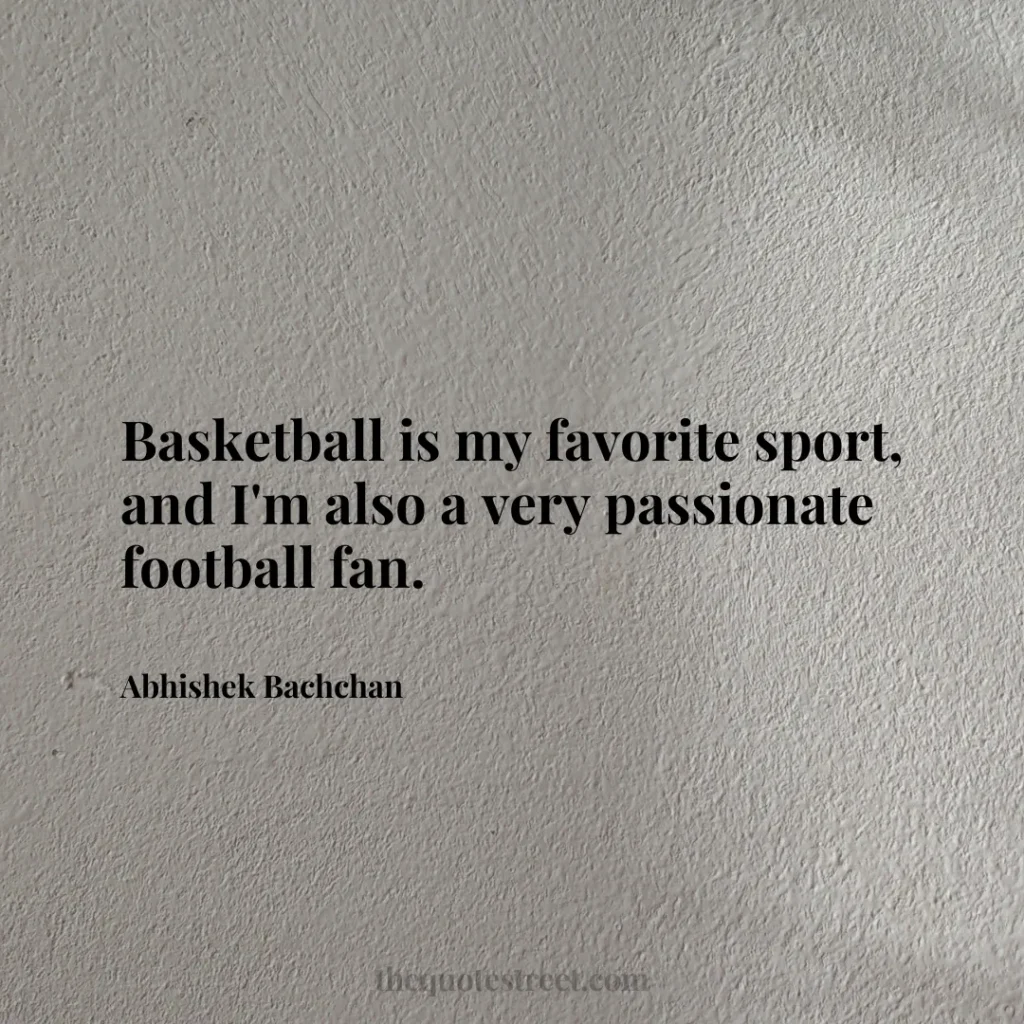 Basketball is my favorite sport
