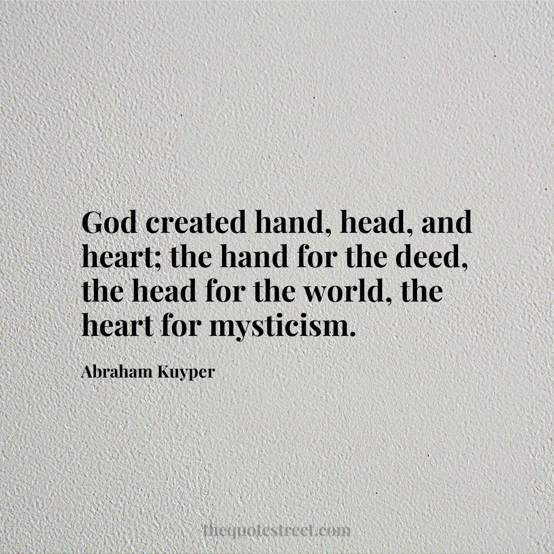 God created hand