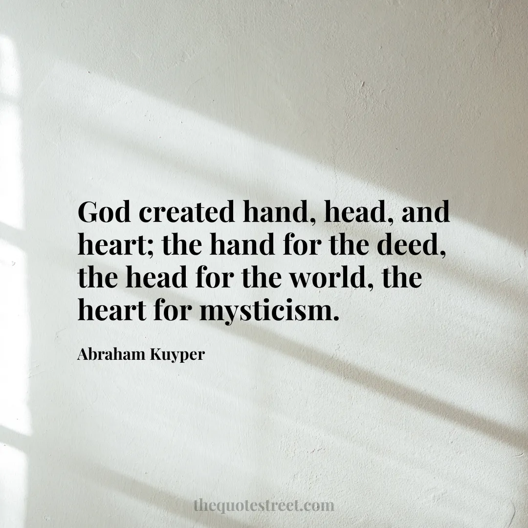 God created hand