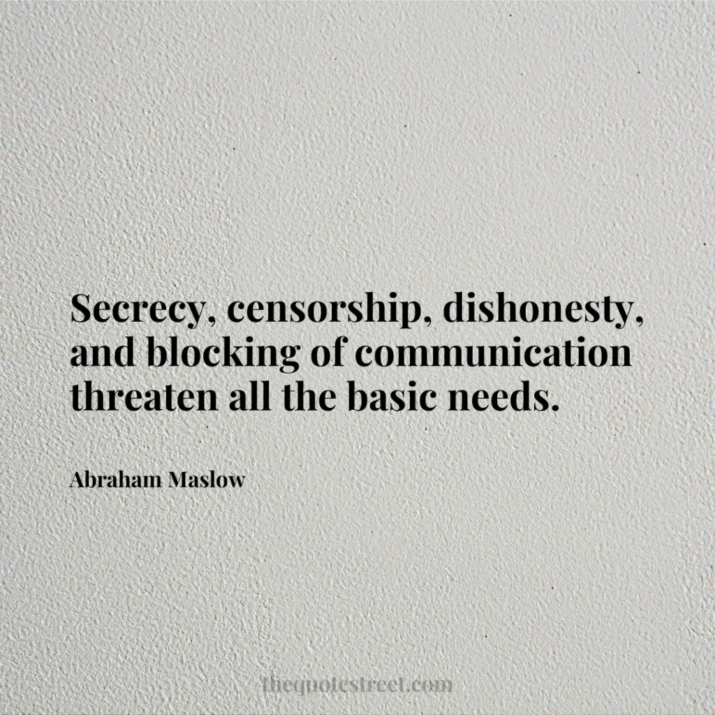 Secrecy