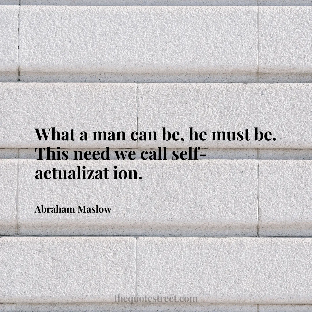 What a man can be