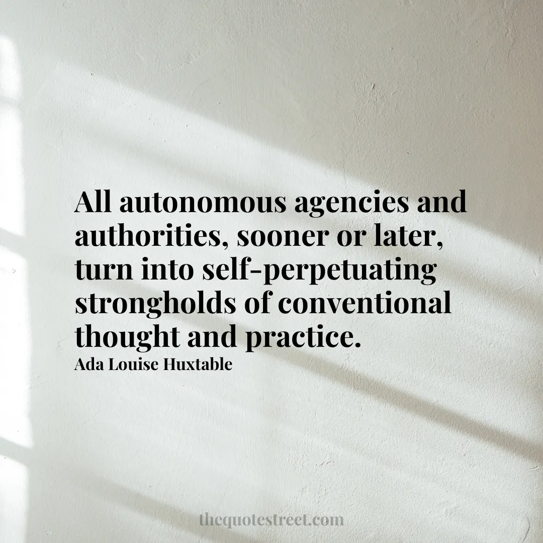 All autonomous agencies and authorities