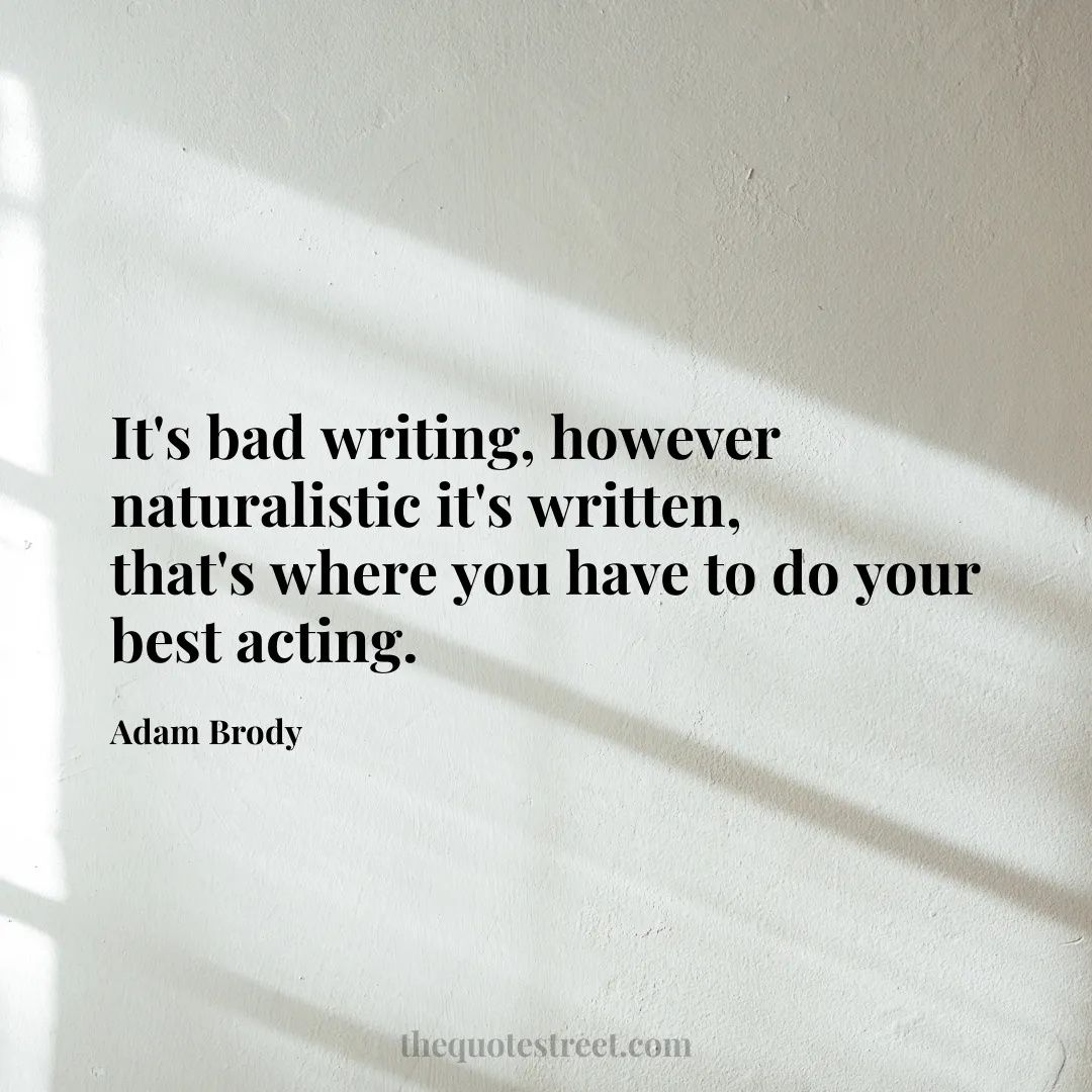 It's bad writing