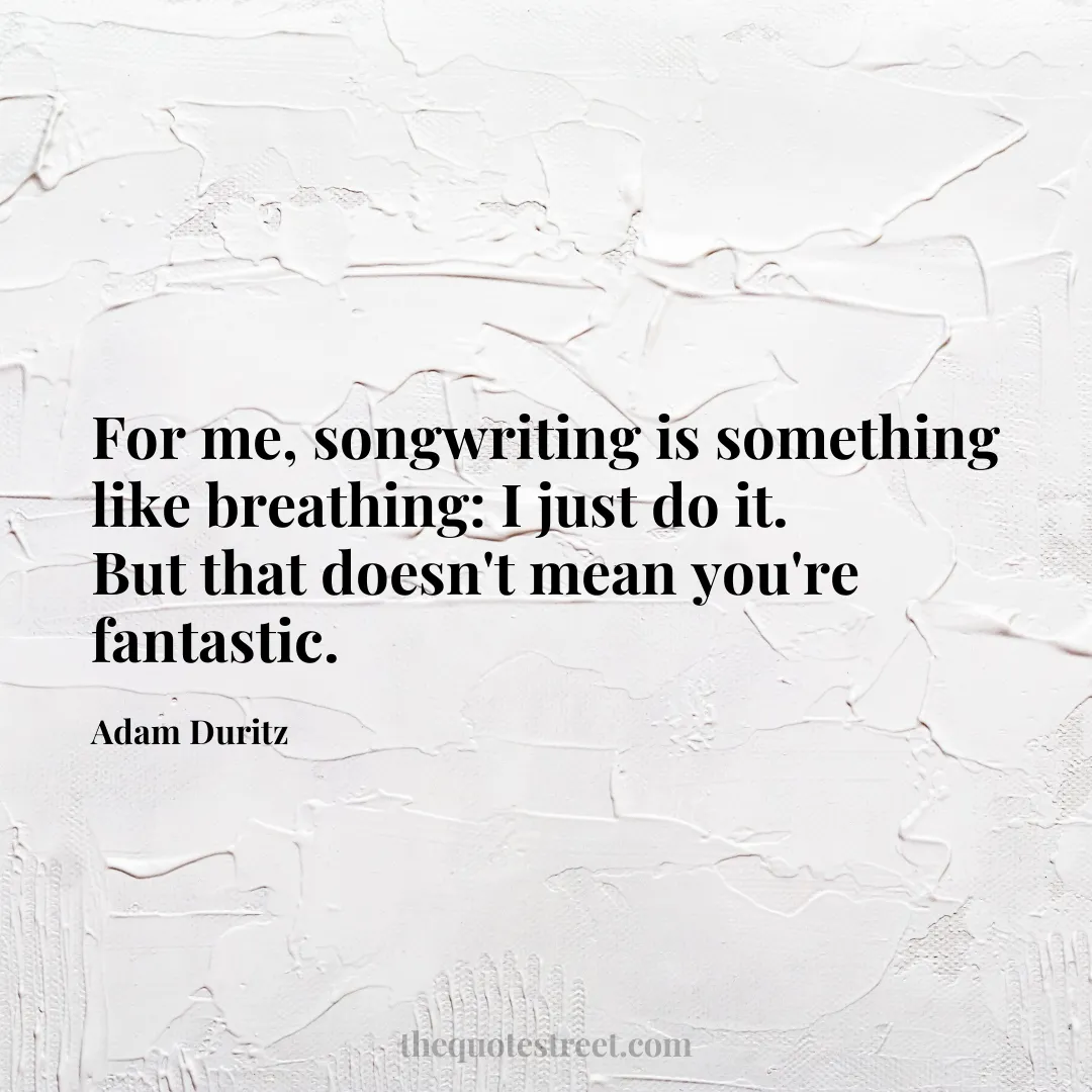 For me