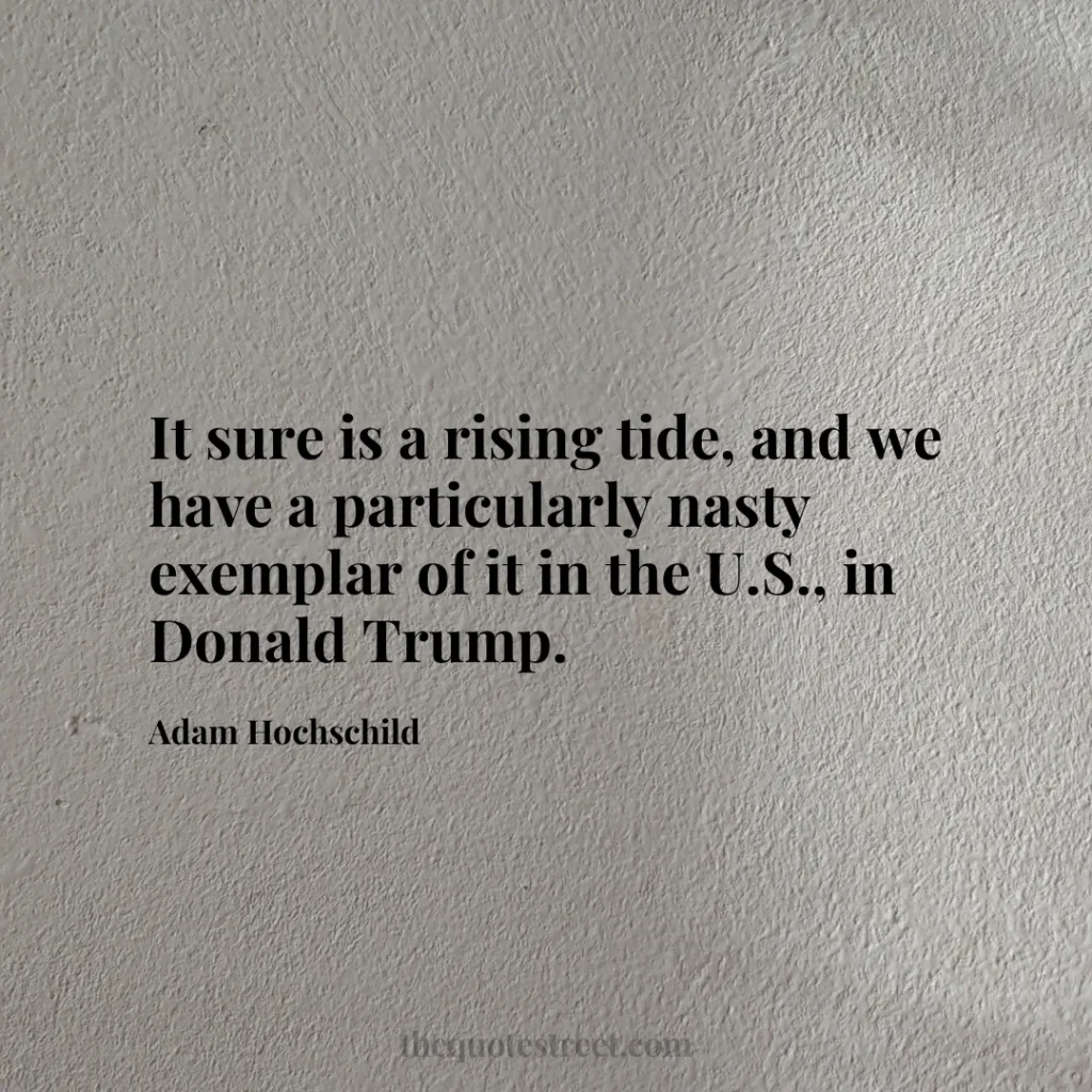 It sure is a rising tide