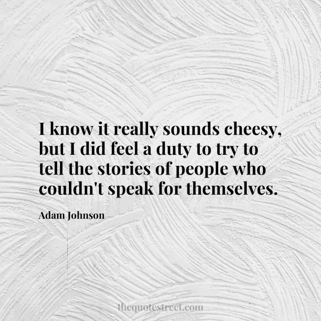 I know it really sounds cheesy