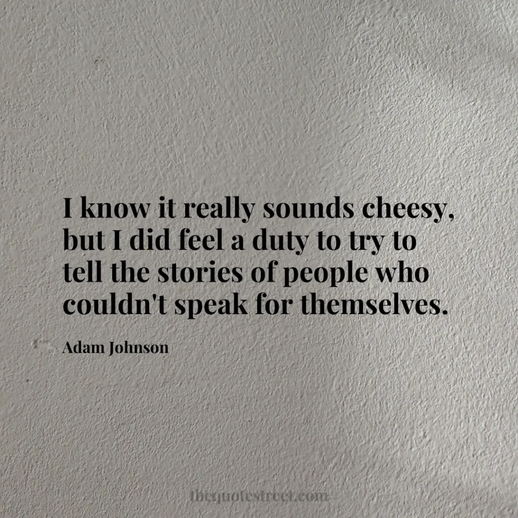 I know it really sounds cheesy
