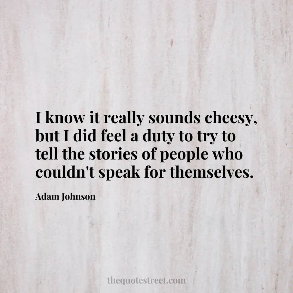 I know it really sounds cheesy