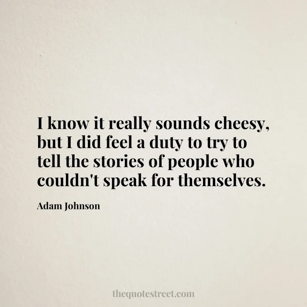 I know it really sounds cheesy