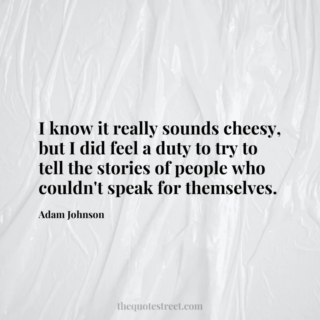 I know it really sounds cheesy