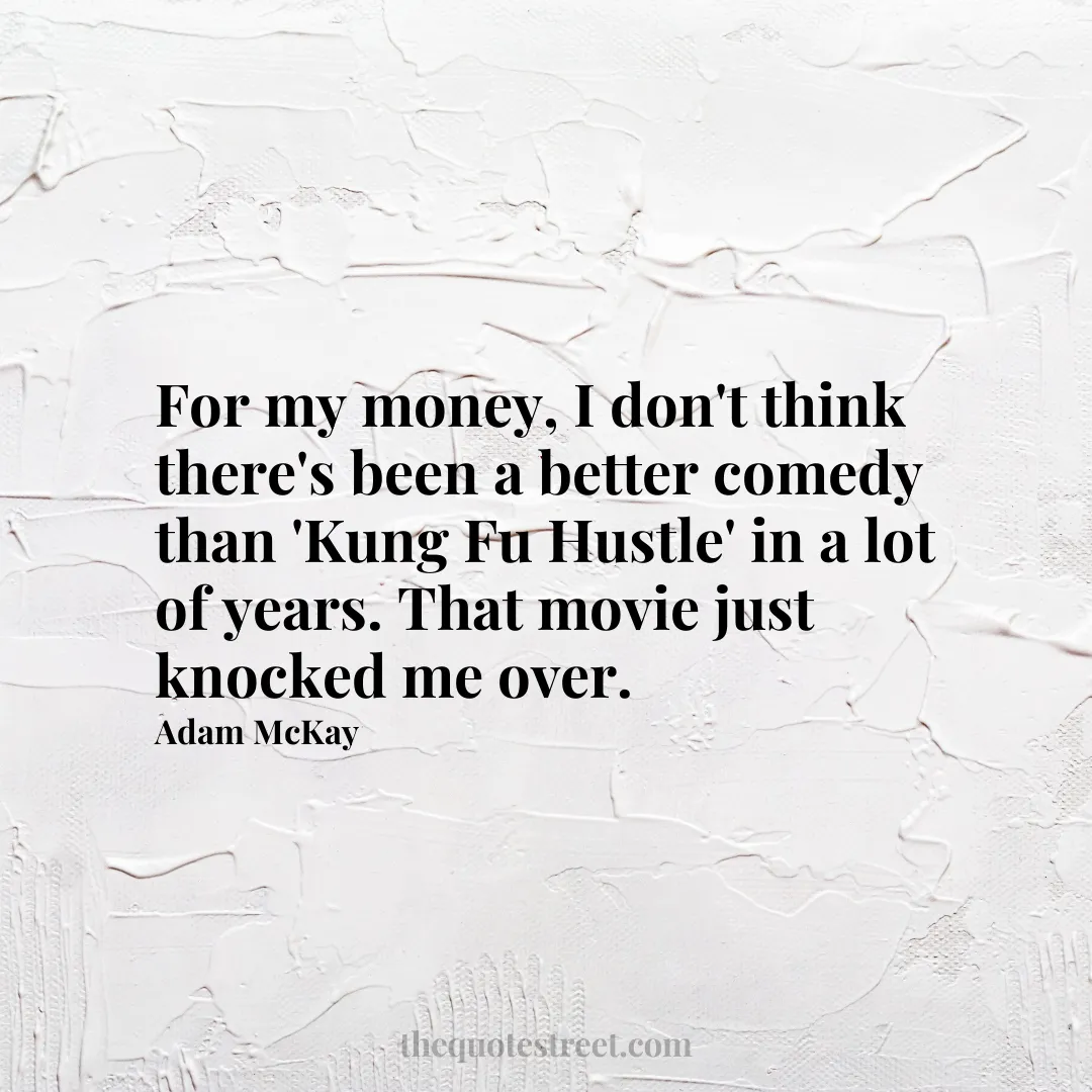 For my money