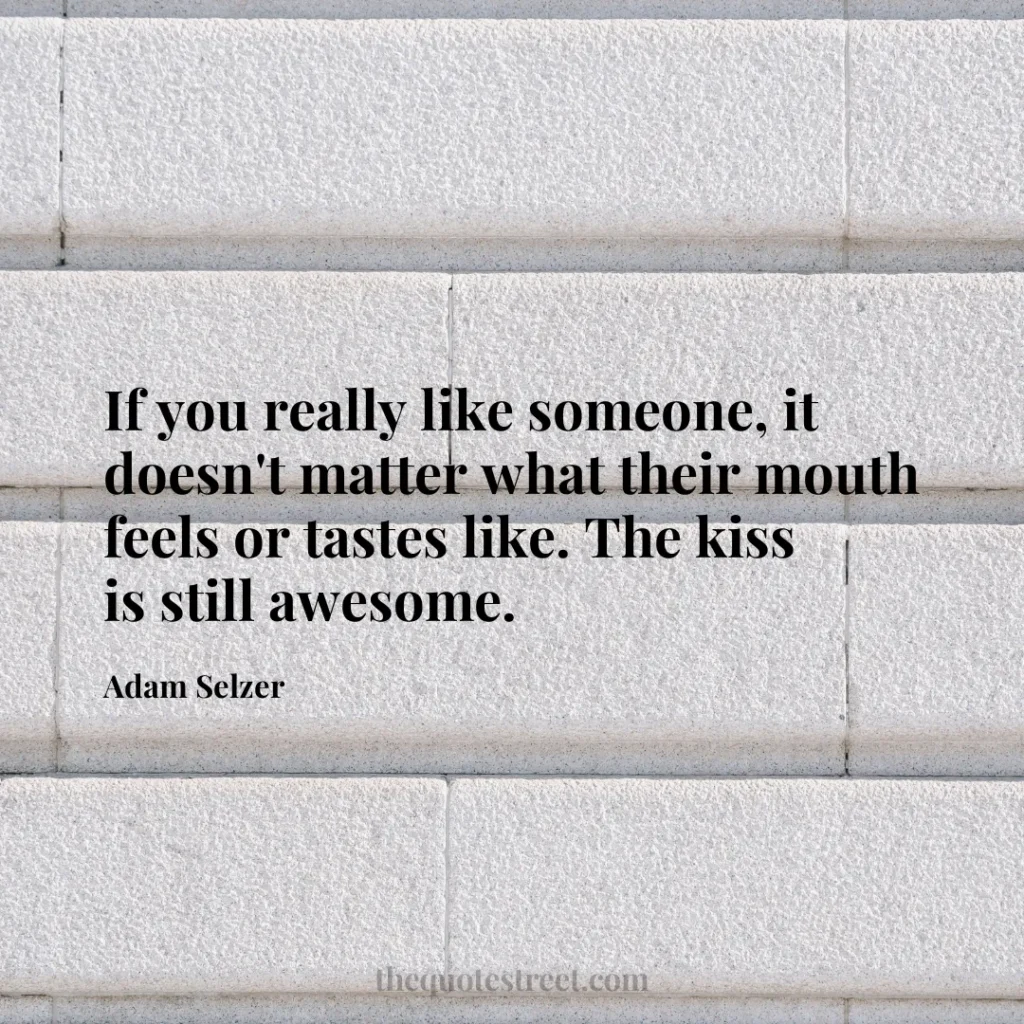 If you really like someone