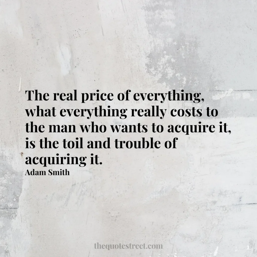 The real price of everything