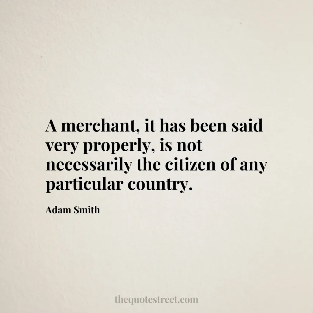 A merchant