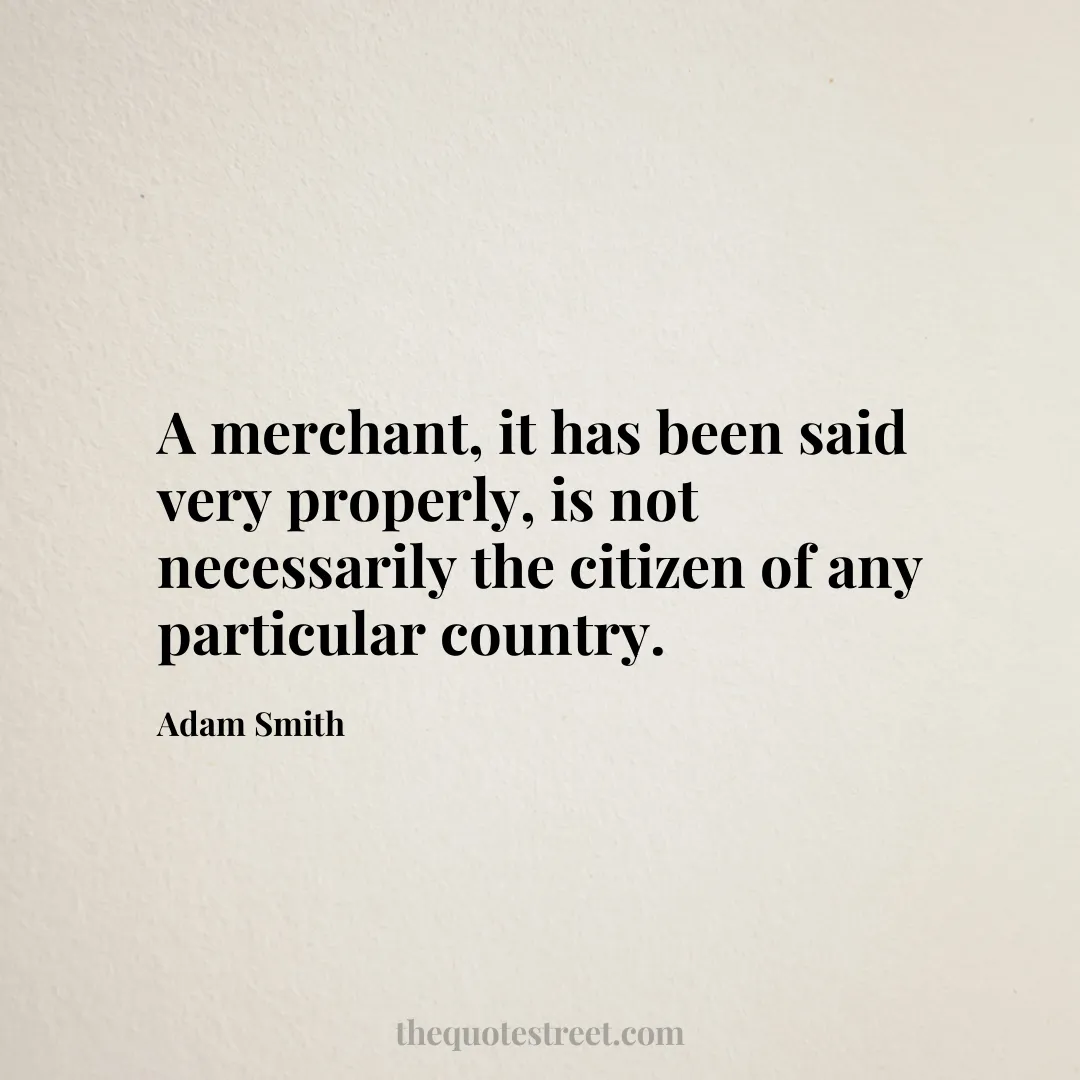 A merchant