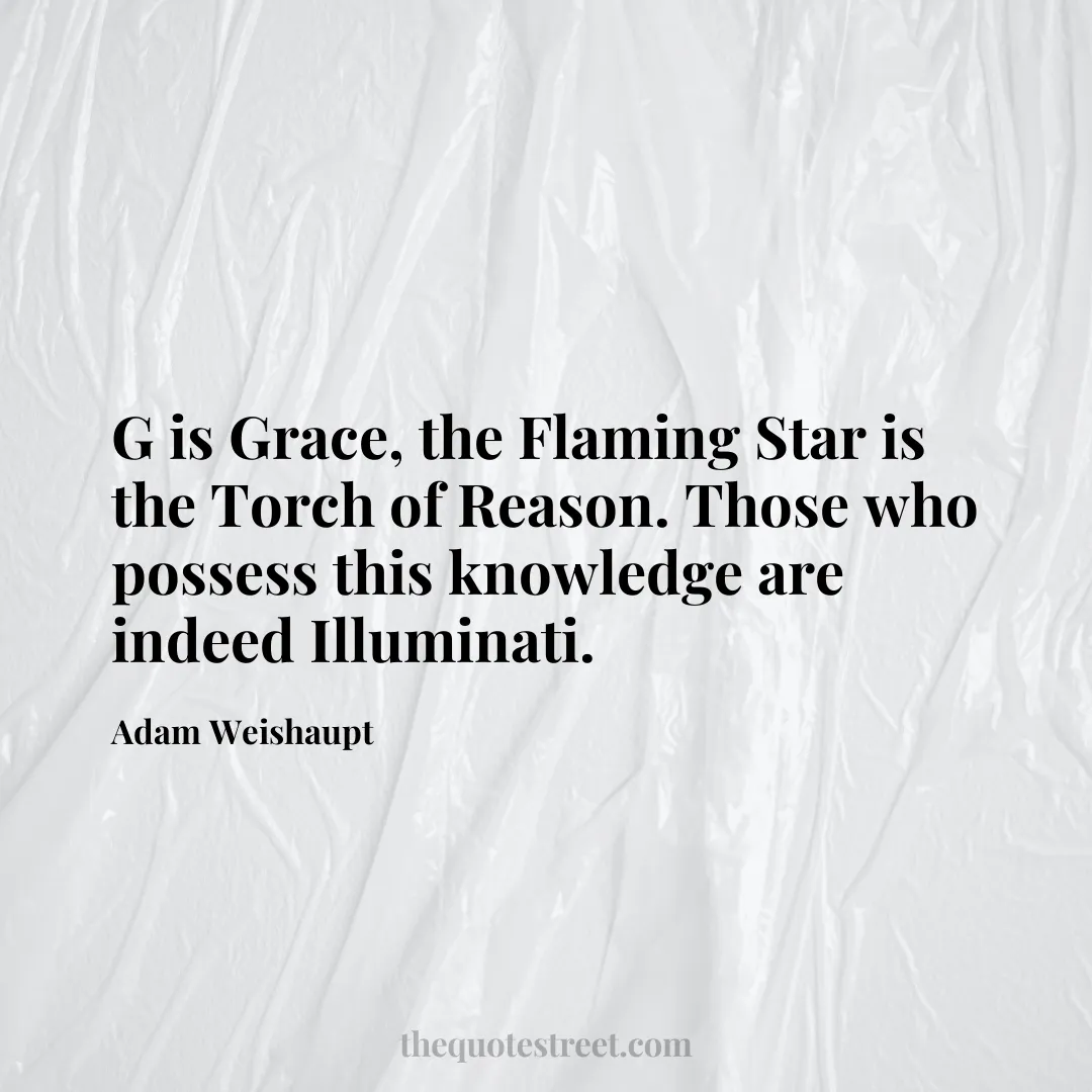 G is Grace