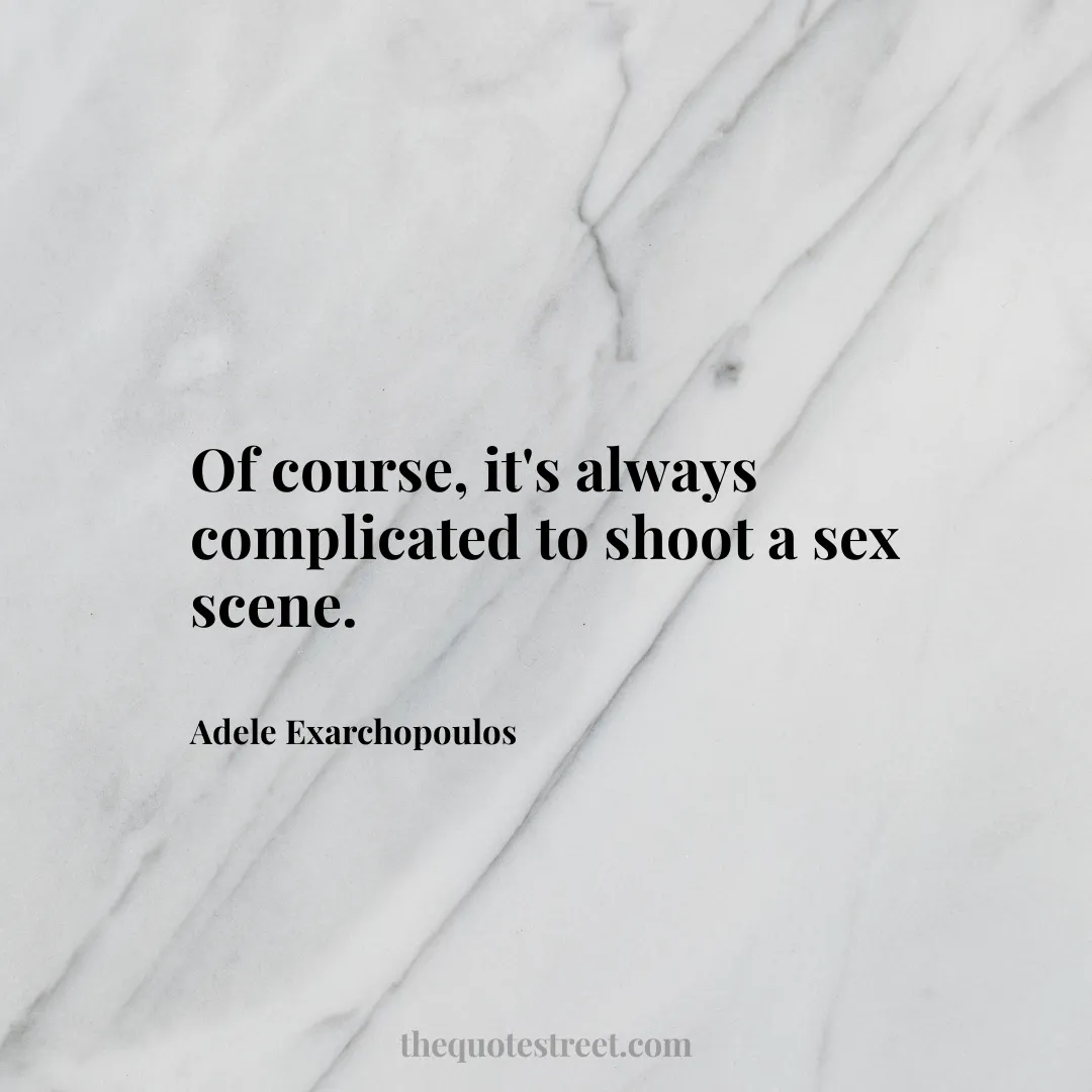 Of course