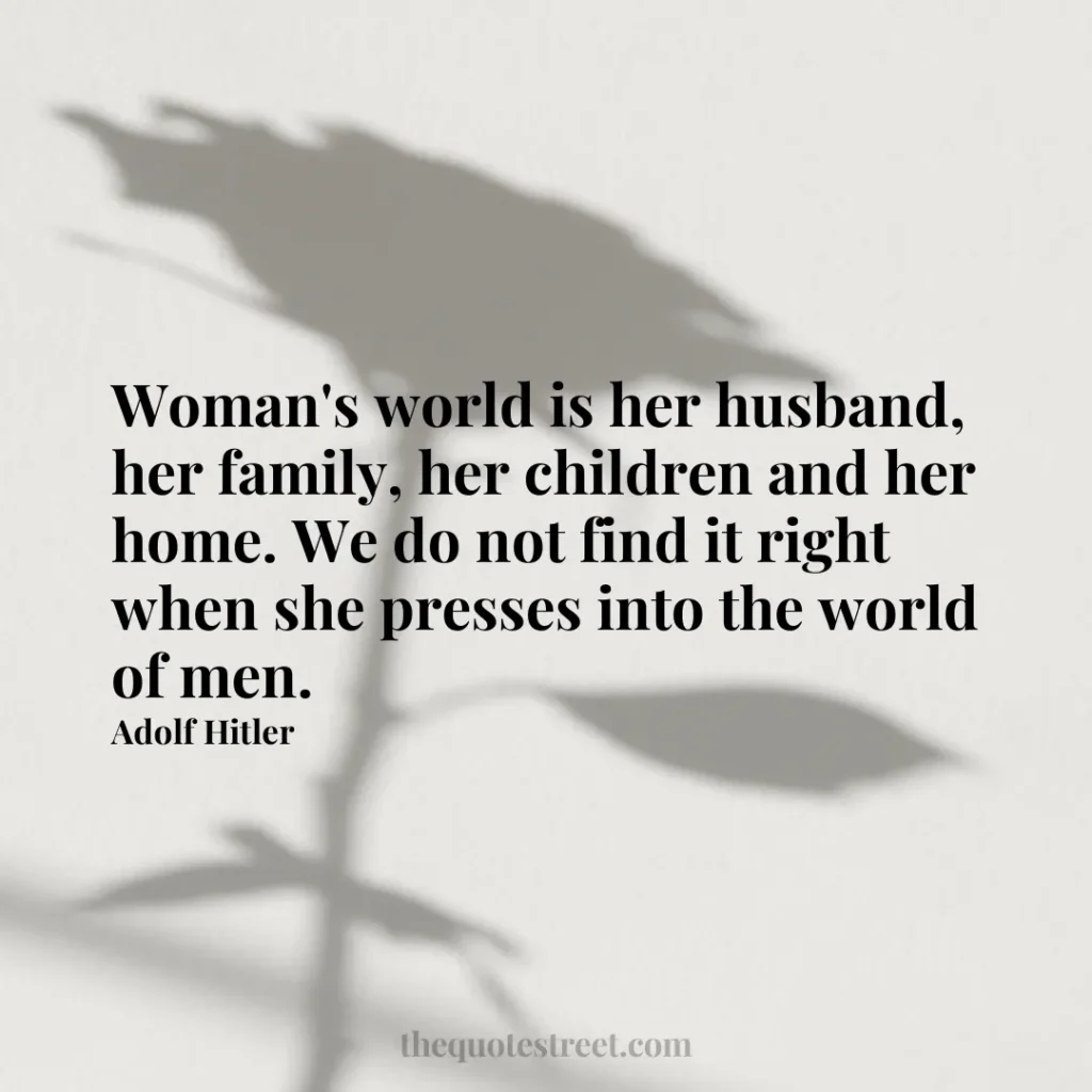 Woman's world is her husband