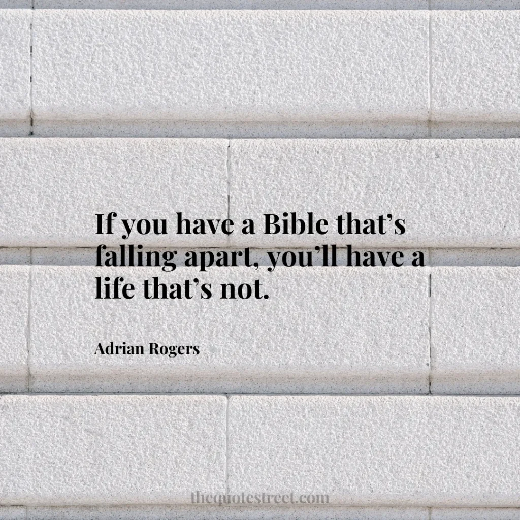 If you have a Bible that’s falling apart