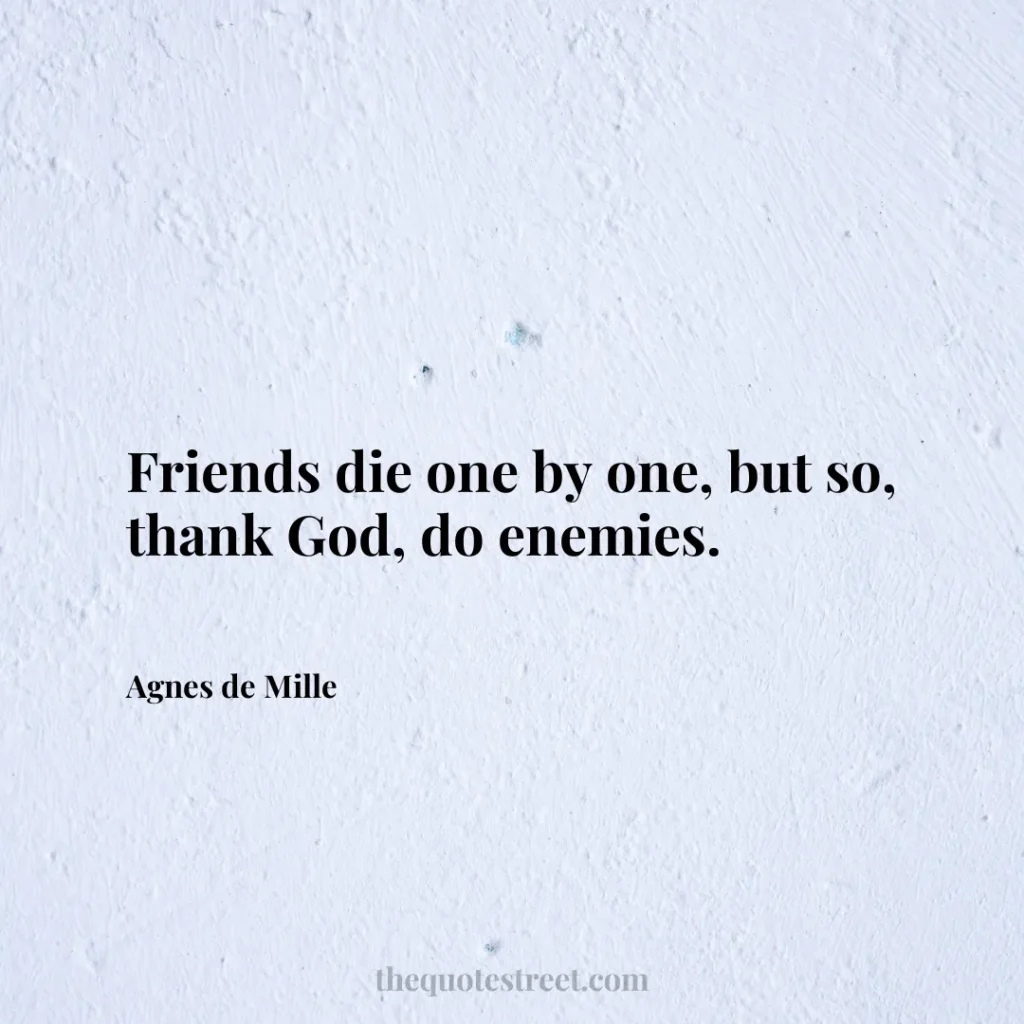 Friends die one by one