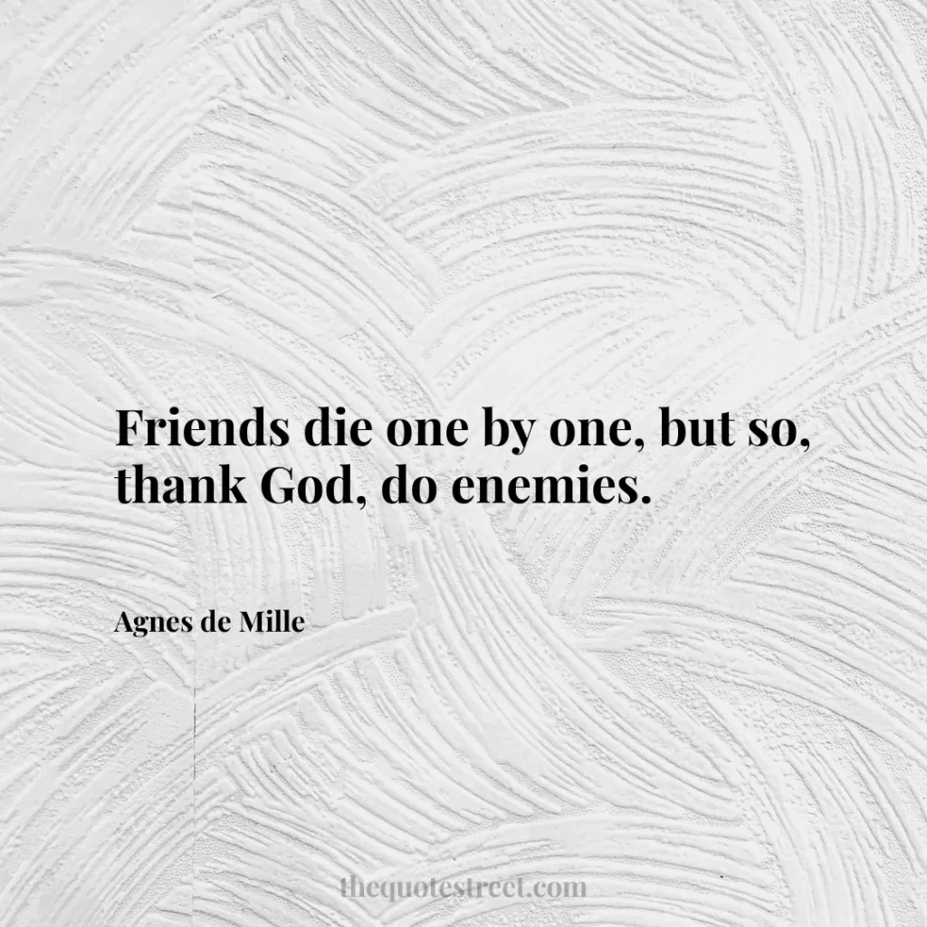 Friends die one by one