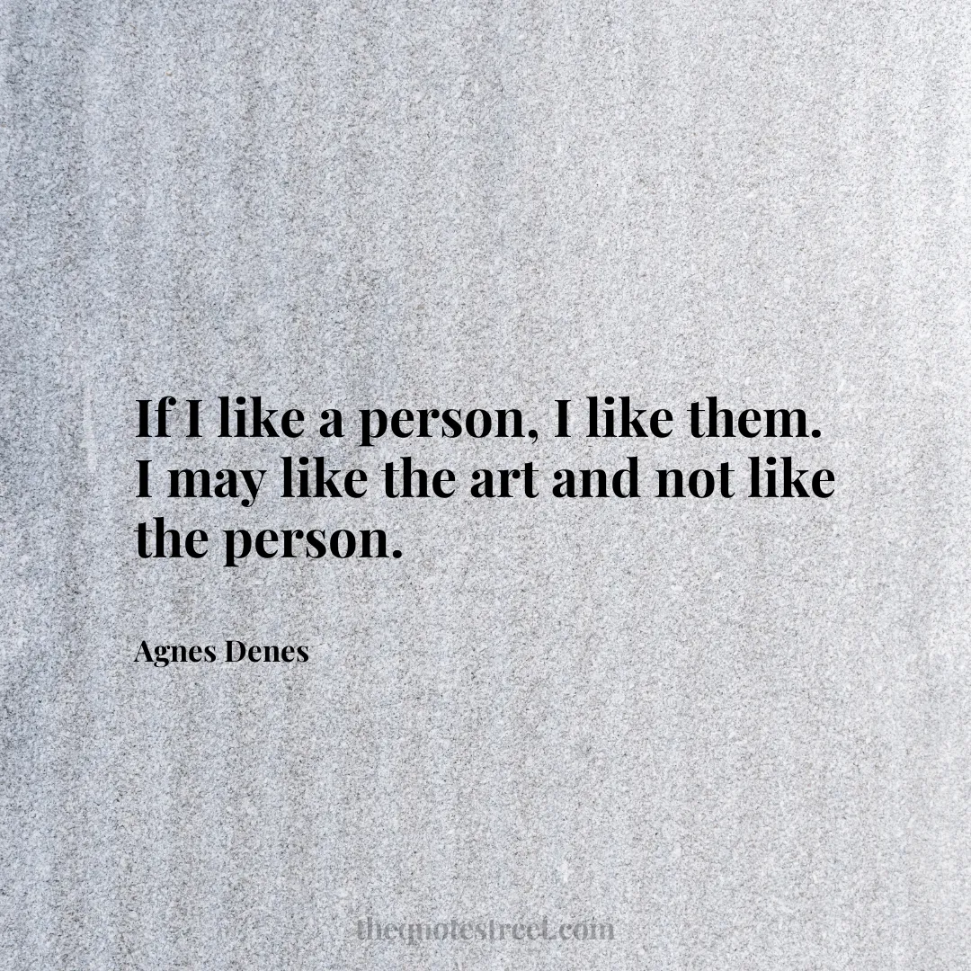 If I like a person