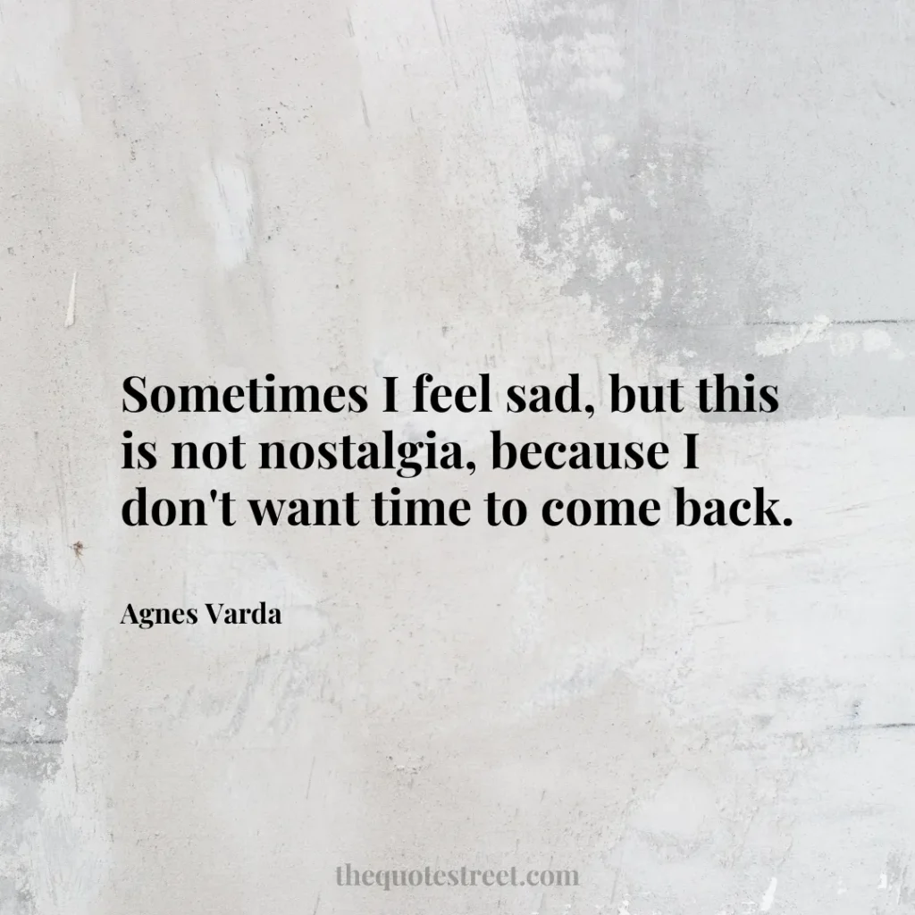 Sometimes I feel sad