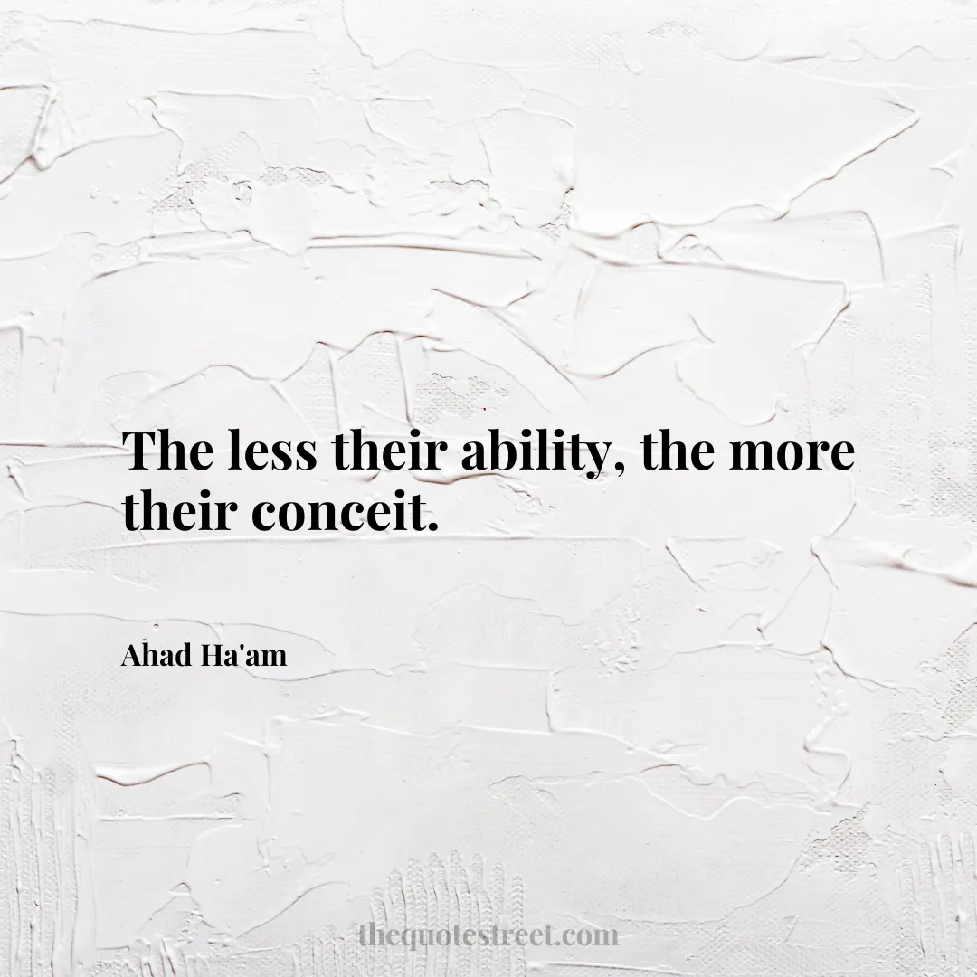 The less their ability