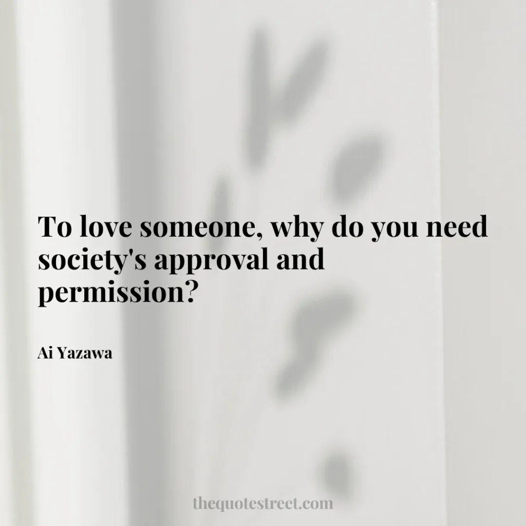 To love someone